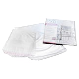 thumbnail of 100x Adhäsionsverschlussbeutel mit Klappe LDPE 250 x 350mm 70my B4