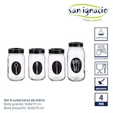 thumbnail of San Ignacio VIVALTO - Set van 4 glazen bestek met deksels