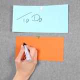 thumbnail of Mobiles Akustik-Trennwand-System FLEXMIUT 2er Set hellgrau hjh OFFICE