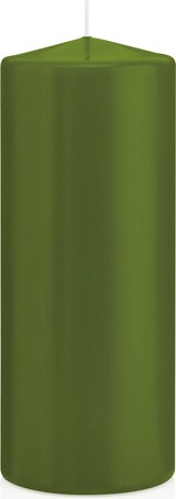 thumbnail of Stumpenkerzen Olive Ø 78 x 200 mm, 8 Stück