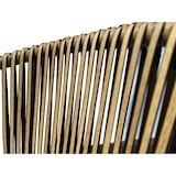 thumbnail of METRO PROFESSIONAL  Fauteuil de terrasse TRIBU, empilable, aluminium / rotin PE, 63 x 63 x 76 cm, coussin inclus, gris foncé