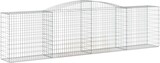 thumbnail of vidaXL Gabionen mit Hochbogen 20 Stk 400x50x100/120cm Verzinktes Eisen