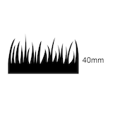 thumbnail of Kunstrasen, Kunstrasenteppich, 40 mm, 2 x 25 m, EG84570