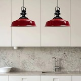 thumbnail of Bamyum Asletl Pendelleuchte Rot Vintage