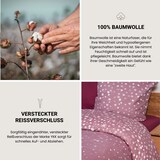 thumbnail of Schiesser Bettwäscheset Runa - Feinbiber - 2-teilig - 155 x 220 cm - Rosa