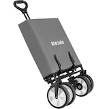 thumbnail of tectake Chariot pliable LEON avec freins, capacité de charge 80kg - gris - 404977
