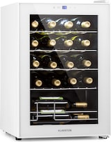 thumbnail of Klarstein Shiraz 20 Uno Weinkühlschrank 53l 20Fl Touch-Bedienfeld 5-18°C Weißes Glas
