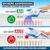 thumbnail of CLEANmaxx Milben-Handstaubsauger mit UV-C-Licht - blau/weiß