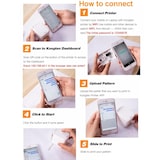 thumbnail of Mini Imprimante Portable Couleur Pour Impression Rapide Sur Tous Supports YONIS