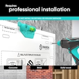 thumbnail of ONKRON TV Wandhalterung 42"-110", 100 kg max, VESA 800x600, Schwenkbar, Neigbar, Drehbar, M8L Schwarz