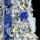 thumbnail of vidaXL Künstlicher Weihnachtsbaum mit 150 LEDs Weiß 180 cm PVC