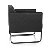 thumbnail of Loungesessel ARUBA BLACK Gestell schwarz Kunstleder 1-Sitzer schwarz hjh OFFICE