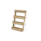 thumbnail of HORTALIA Jardinera vertical Stand Line Floor 4B en madera tratada para exterior