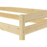 thumbnail of Einzelbett, Holzbett Kiefer massiv klar lackiert 90x200 wählbares Zubehör V-60.20-09 ohne Zubehör