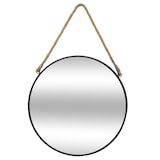 thumbnail of WellHome - Specchio tondo in metallo con corda Ø55 cm