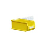 thumbnail of PROREGAL 10x Gelbe Sichtlagerbox 2.0 mit Abdeckung | HxBxT 7,5x10x17,5cm | 0,8 Liter | Sichtlagerbehälter, Sichtlagerkasten