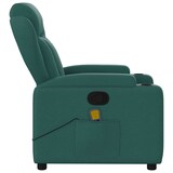 thumbnail of vidaXL Massagesessel Dunkelgrün Stoff