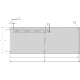 thumbnail of SCHROFF Frontplatte - FRONTPLATTE 3HE 84TE ELOX.