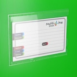 thumbnail of Pasta com fole e elásticos PP “Multiline” Azul