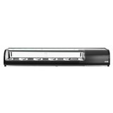 thumbnail of Vitrina para sushi, Arctic, Incluye: 4x GN 1/3 (H) 40 mm., GN 1/3, Negro, 220-240V/190W, 1177x426x(H)296mm