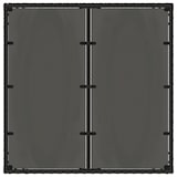 thumbnail of vidaXL Gartentisch mit Glasplatte Schwarz 90x90x75 cm Poly Rattan
