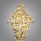 thumbnail of WellHome - Leuchtende Laterne mit Goldrahmen 34x34x150cm