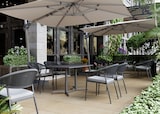 thumbnail of METRO PROFESSIONAL Tavolo da bistrot pieghevole Aveiro, acciaio, 120 x 70 cm, rettangolare, grigio scuro