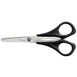 thumbnail of Papierschere 13cm, schwarzer ergonomischer Kunststoffgriff, rostfreie Stahlklingen