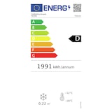 thumbnail of Armario congelador | 90L | Gris | -13°C/-22°C | Estático | 0.23kW | 620x600x720(h)mm.