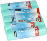 thumbnail of 20 Müllbeutel, HDPE 20 l 50 cm x 45 cm mint