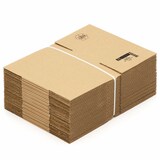 thumbnail of 100 x Faltkartons 200 x 150 x 100 mm | 1.20 B-Welle (3 mm) sehr Stabil Karton