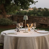 thumbnail of Zafferano Poldina Pro LED-Tischleuchte Salbeigrün, wiederaufladbar & dimmbar, bis 12 h Akku, IP65 Außen