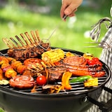 thumbnail of ECD Germany Grillrost Edelstahl Ø 54,5 cm – Runder Grillrost mit Griff, rostfrei, für Kugelgrill, Grillkamin, Gasgrill & Feuerschalen, robustes