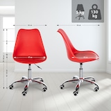 thumbnail of Banco de trabalho Laflin vermelho