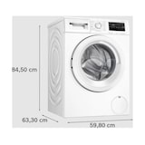 thumbnail of BOSCH lave-linge frontal 60cm 9kg 1400 - 0 tr/min WAN2827ZFR