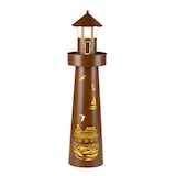 thumbnail of LED Leuchtturm mit Timer Maritim Dekorativ Dekosäule 80cm