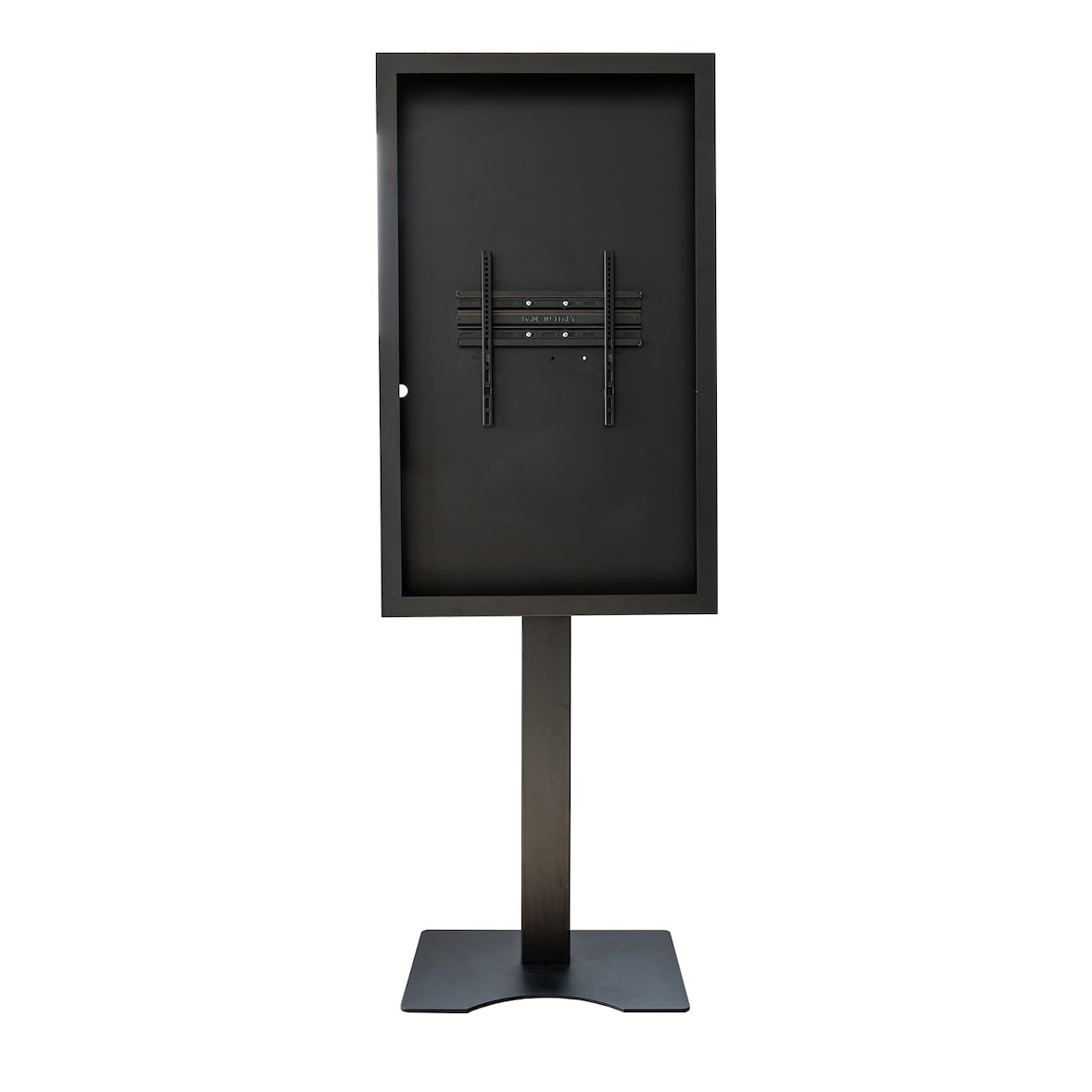 KIMEX - Supporto per vetrina con custodia per TV 55" - Vesa 400x400 max