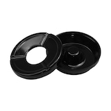 thumbnail of 24 Stück Windaschenbecher Aschenbecher mit abnehmbaren Deckel aus Melamin in schwarz ø 12cm