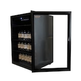 thumbnail of Frigorífico de sobremesa Combisteel, 115 litros - mininevera compacta, negra, iluminación LED