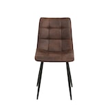 thumbnail of Pack de 4 sillas de comedor estilo Industrial color Marrón Chocolate. Modelo Ivy