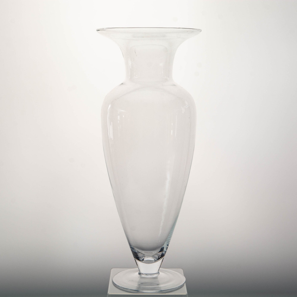 Vase Daphne 42 cm -  Transparent / Cristal Autre forme Verre Lou De Castellane 17.00x17.00 cm