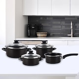 thumbnail of Magefesa Batería de Cocina 7 piezas, Inducción, Antiadherente, Libre PFOA, Acero Vitrificado, libre PFOA Negro 1103075