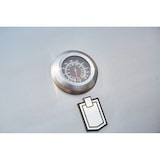 thumbnail of METRO PROFESSIONAL 4 hoofd- en zijbranders gasgrill, 182 x 66 x 125 cm, inclusief zijtafels, verrijdbaar, met remmen,  roestvrij staal, zilver