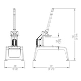 thumbnail of SAMMIC Cortadora manual de patatas profesional, espesor de 8 x 8 mm. 100-150 Kg/h.