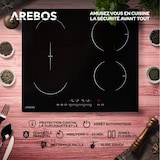 thumbnail of Piano cottura a induzione Piano cottura in vetroceramica 7200 W 4 zone