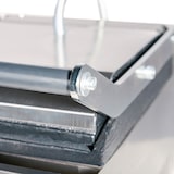 thumbnail of Romux® Grelhador de Contato Elétrico de 26 cm de Bancada em Aço Inox com Superfície Dupla Ranhurada | Grelhador Profissional 300° - 1300 W