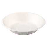 thumbnail of 50x Schalen aus Bagasse, 680ml, naturweiß, rund Ø19cm, 50Stk.