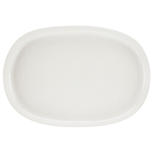 CreaTable Uno Offwhite Servierplatte 1-tlg Steinzeug