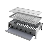 thumbnail of ChattenGlut Professional Gastrobräter 5-flammig Tischgerät 22,5kW und Rost