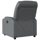 thumbnail of vidaXL Massagesessel Grau Kunstleder